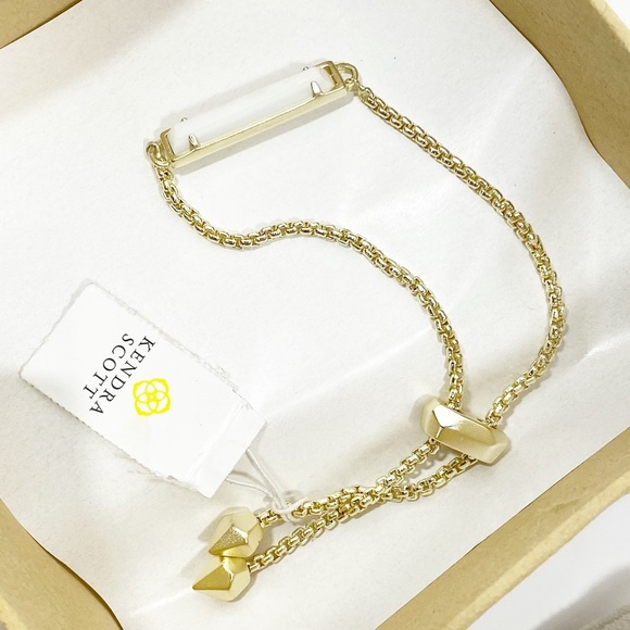 Kendra Scott Gold ivory Pearl bracelet - Picture 6 of 7